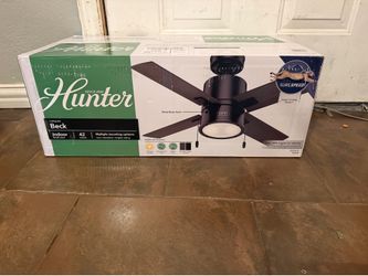 Beck 42 in. LED Indoor Matte Black Ceiling Fan with Light