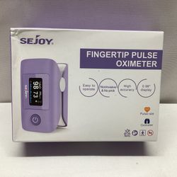 New Sejoy Fingertip Pulse Oximeter, Model XM-111