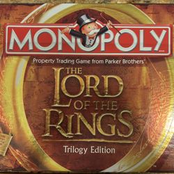 Monopoly The Lord Of The Rings Trilogy Edition (Parts)