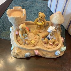 Cherished Teddies 1996 By The Sea Sand Castle 