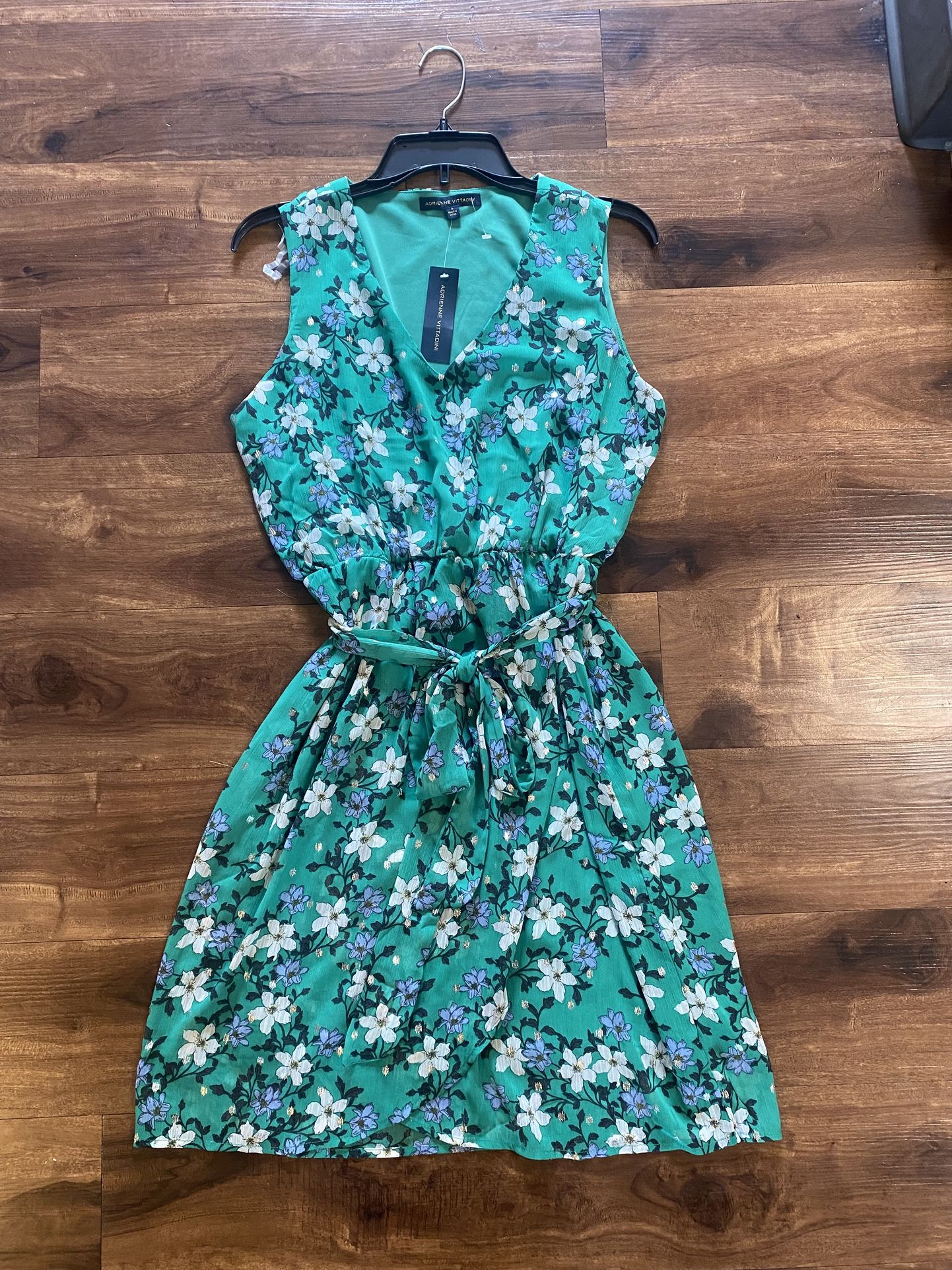 Brand new woman’s Adrienne Vittadini brand green dress up for sale
