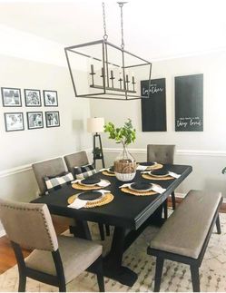 Hill Creek Dining Room Set (seats 7-8 ppl)