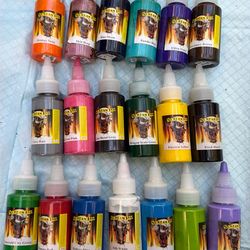 19 bottles of Scream ink tattoo ink