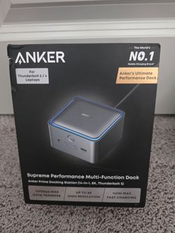 Anker Prime TB5 Docking Station, 14-in-1 Thunderbolt 5 Dock with 120Gbps Max