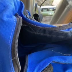 Blue Duffel Bag