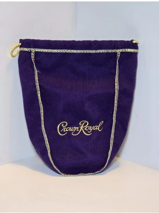 Crown Royal Purple Bag 9"