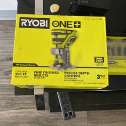 RYOBI tools 18v Compact Router 18 V Impact Driver  Battery’s Charger 