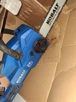 Kobalt chain saw 20v