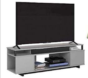 Ameriwood Home Carson TV Stand for TVs up to 65", Dove Gray