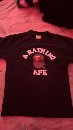two bape shirts , they are 100% authentic