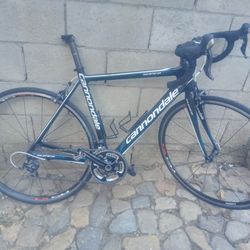 Cannondale super six road bike