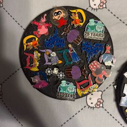 Hidden Disney D Pins & Chasers