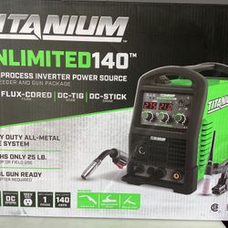 Titanium Unlimited 140 Multiprocess Welder