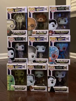 The Munsters/Monsters Funko pops