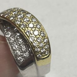 18k 1.5ctw VS Natural Diamond Ring
