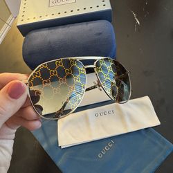 Gucci GG1220S Monogram Sunglasses