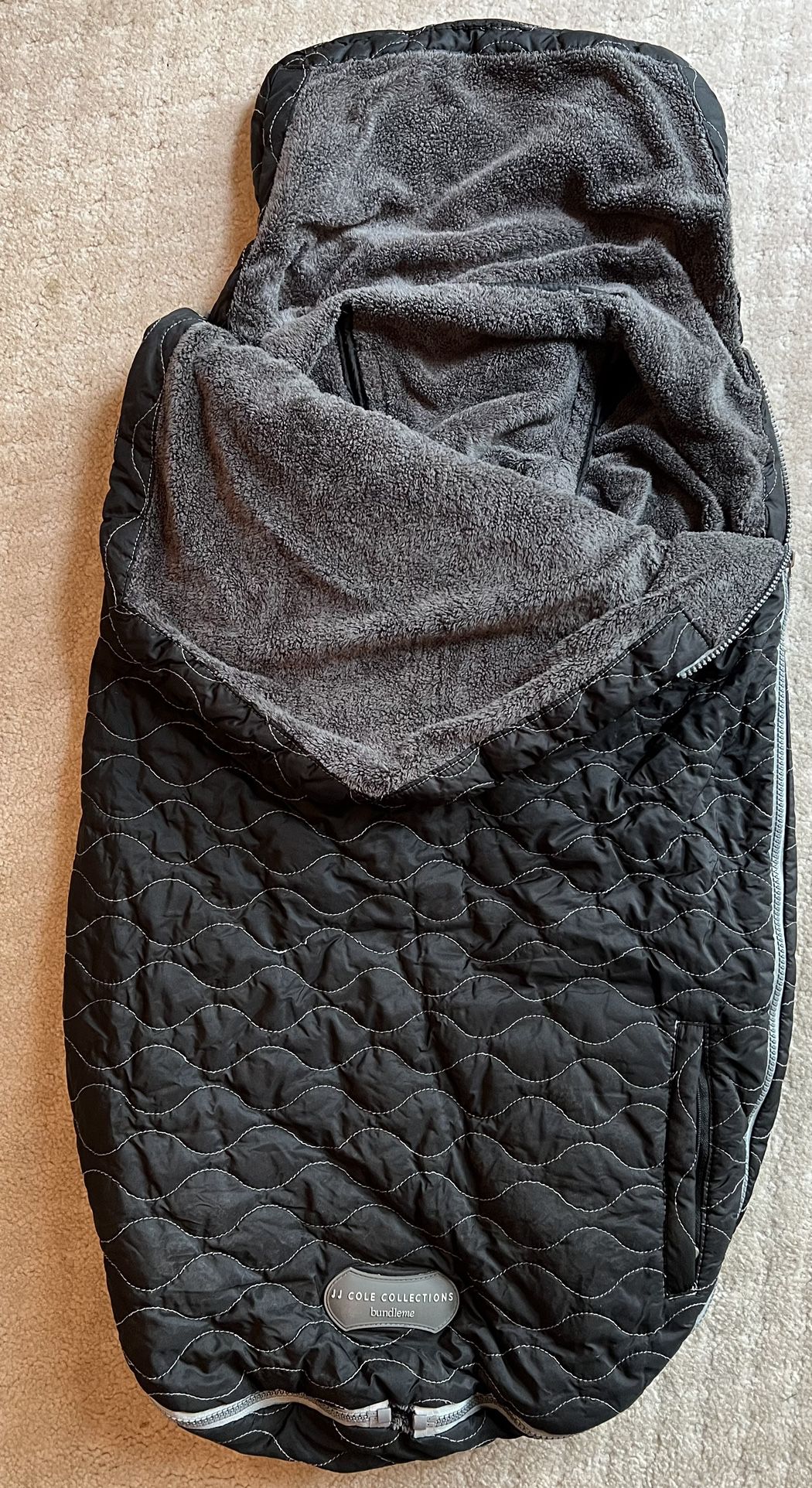 Zippered Stroller Blanket Cover