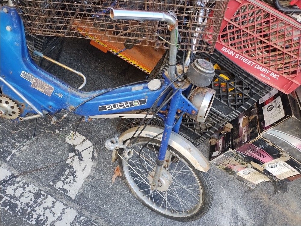 Vintage Puch Motor Bike