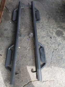 2019 Tacoma Step Bars And Maxliner Floor Mats