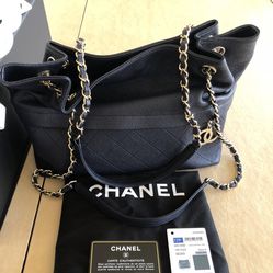 Chanel Hobo Bag Navy Blue Gold Hardware -Brand New Never Used. 