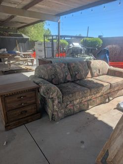 Free couch and end table