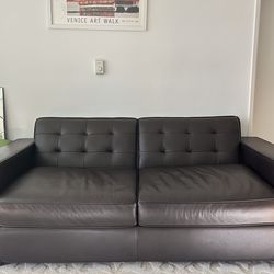 Pure Italian Leather Couch
