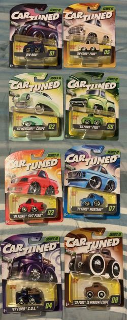 🔥 COMPLETE CarTuned Series 10 Collection (1–8) | Mint Condition | Factory Sealed 🔥