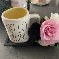 Rae Dunn Hello Spring Mug