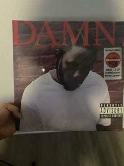 Kendrick Damn album- vinyl record
