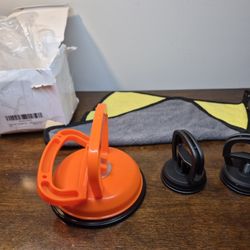 4Pc Quick Car Dent Puller Suction Cup Kit - for Hail Damage Repair
