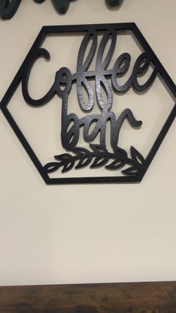 Coffee Bar Sign 