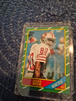 Jerry rice rookie card