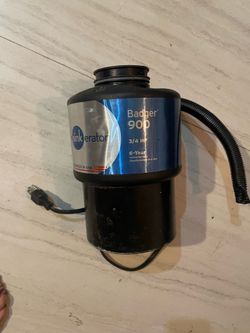 New garbage disposal
