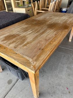 Back Porch Table & 8 Chairs