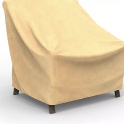 Budge Water-Resistant Outdoor Patio Chair Cover,