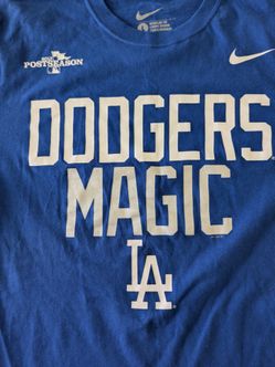 Nike Dodgers Magic  T-Shirt - Royal Blue with White Graphics