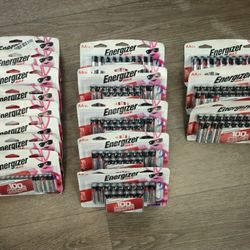AAA & AA ENERGIZER BATTERIES BRAND NEW