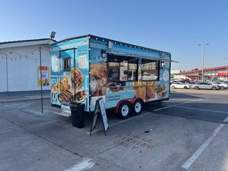 18 Feet Food trailer. Only 6 months old, almost like new