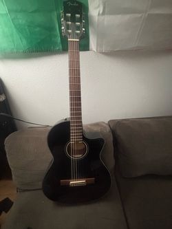 Fender acoustic/electric guitar