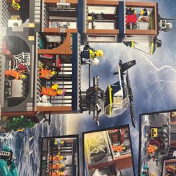 Lego Police Prison Island New