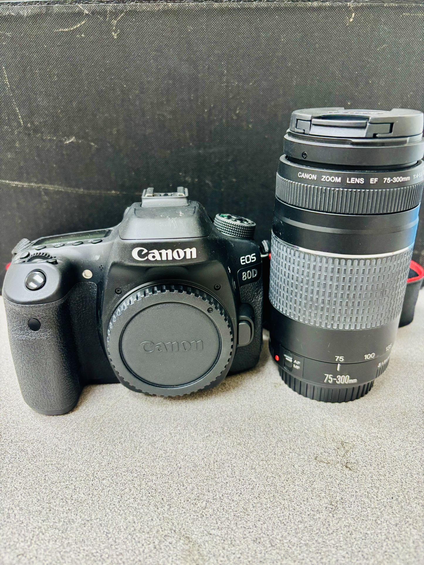 Canon EOS 80D 24.2 MP Digital SLR Camera With 75-300 mm Lens
