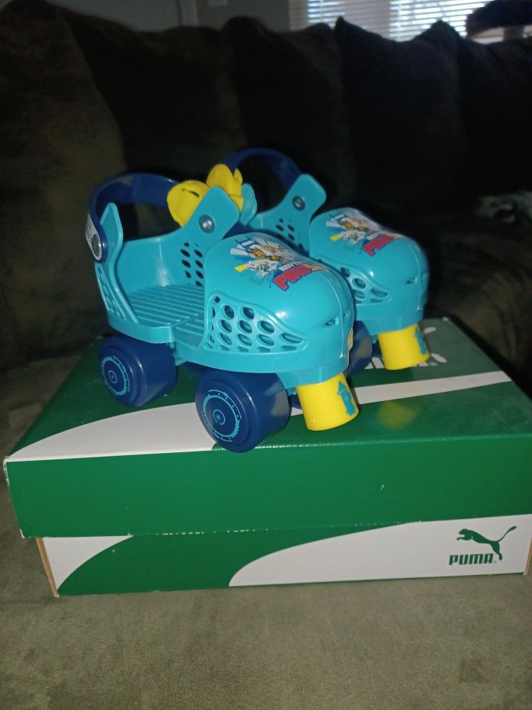 New Never Worn Paw Patrol Skates
