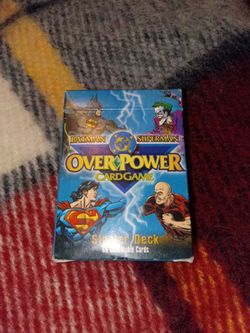 DC OverPower Card Game Starter Deck
