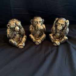 See No Evil Monkeys Set 