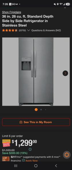 Refrigerator (Frigidaire)