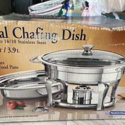 Elegant Oval Chafing Dish