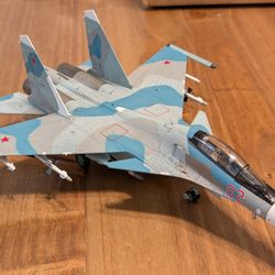 Hobby Master SU 30 Flanker C Red 82 Diecast Fighter Jet Model