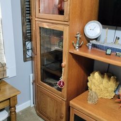 Lighted Entertainment Center 