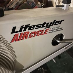 Exercise Bike: Lifestyler Air Cycle 