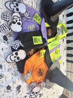 Halloween Trader Joe’s mini canvas totes
